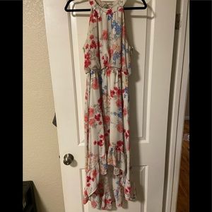 Gorgeous high low floral dress